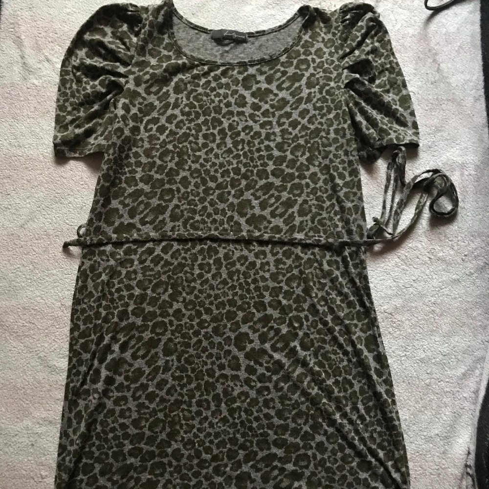 Forever21 Jaguar Animal Print Dress